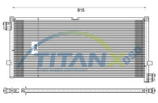 Kondenzátor, klimatizace TitanX CD129007