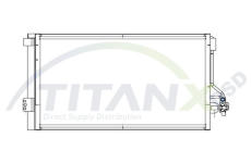 Kondenzátor, klimatizace TitanX CD319005