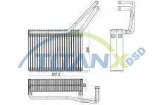 Výparník, klimatizace TitanX EV369001