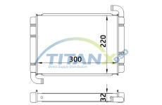 Výměník tepla, vnitřní vytápění TitanX HT149001
