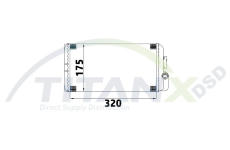Výměník tepla, vnitřní vytápění TitanX HT319003