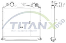 Chladič turba TitanX IC139007