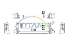 Chladič turba TitanX IC359001