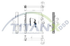 Chladič turba TitanX IX119002