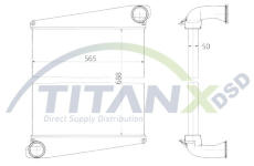 Chladič turba TitanX IX129003