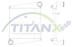Chladič turba TitanX IX129004