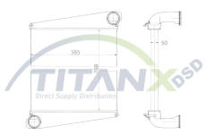 Chladič turba TitanX IX129005