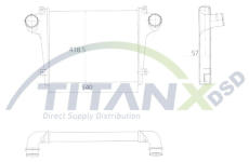 Chladič turba TitanX IX159002