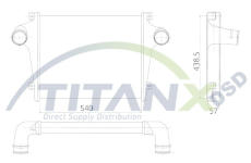 Chladič turba TitanX IX159004