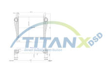 Chladič turba TitanX IX159005