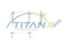 Chladič turba TitanX IX159006