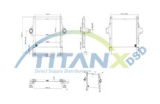 Chladič turba TitanX IX159009