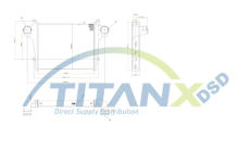 Chladič turba TitanX IX159010