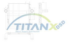 Chladič turba TitanX IX159011