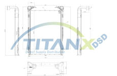 Chladič turba TitanX IX169002