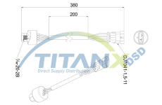 Tlakový vypínač, klimatizace TitanX PR159001