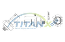 Tlakový vypínač, klimatizace TitanX PR319002