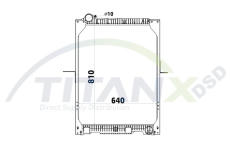 Chladič, chlazení motoru TitanX RD119018