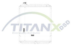 Chladič, chlazení motoru TitanX RX119024