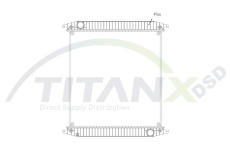Chladič, chlazení motoru TitanX RD159033