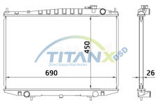 Chladič, chlazení motoru TitanX RD709018