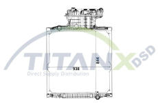 Chladič, chlazení motoru TitanX RX139005