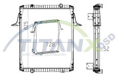 Chladič, chlazení motoru TitanX RX169006