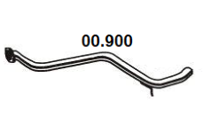 Výfuková trubka NOVAK 00.900