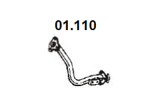 Výfuková trubka NOVAK 01.110