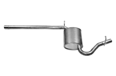 Stredný tlmič výfuku NOVAK 01.322