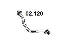 Výfuková trubka NOVAK 02.120