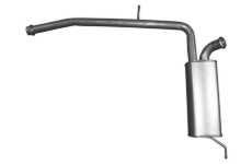 Zadní tlumič výfuku NOVAK 04.792