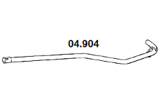 Výfukové potrubie NOVAK 04.904