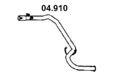 Výfuková trubka NOVAK 04.910