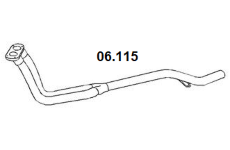 Výfuková trubka NOVAK 06.115