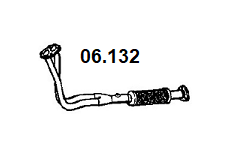 Výfuková trubka NOVAK 06.132