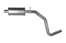 Stredný tlmič výfuku NOVAK 06.361