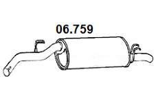 Koncový tlmič výfuku NOVAK 06.759