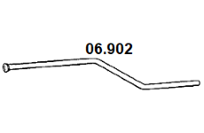 Výfuková trubka NOVAK 06.902