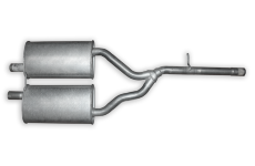 Stredný tlmič výfuku NOVAK 07.415