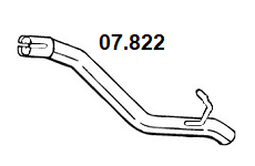 Výfuková trubka NOVAK 07.822