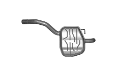 Zadní tlumič výfuku NOVAK 07.829P