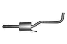 Stredný tlmič výfuku NOVAK 09.323