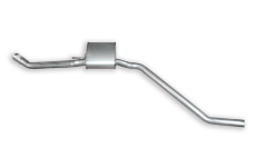 Stredný tlmič výfuku NOVAK 17.405