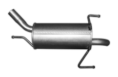 Zadní tlumič výfuku NOVAK 17.777