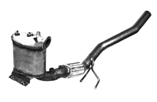 Filter sadzí/pevných častíc výfukového systému NOVAK 29.050.FC