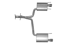 Zadní tlumič výfuku NOVAK 41.769