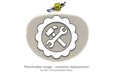 Filtr pevnych castic, vyfukovy system NOVAK TIP-DPF-19001