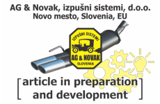 Výfuková trubka AG & NOVAK 02.131