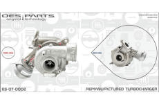 Dmychadlo, plnění OES PARTS ES-07-0002